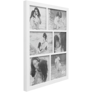 Deknudt S68WB1 Gallery Frame Alb 6 imagini 12x12, 12x17,...