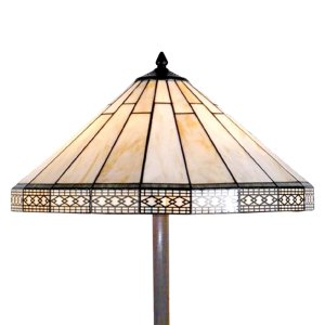 LumiLamp 5LL-5564 Lampă de podea Tiffany Ø 50x164 cm E27/max 2x60W