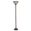 LumiLamp 5LL-6077 Lampă de podea Tiffany Ø 38x186 cm E27/max 1x60W