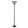 LumiLamp 5LL-6077 Lampă de podea Tiffany Ø 38x186 cm E27/max 1x60W