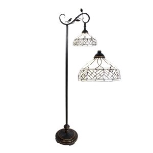 LumiLamp 5LL-6245 Lampă de podea Tiffany 36x25x152 cm...