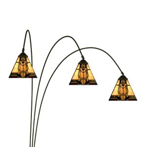 LumiLamp 5LL-6321 Lampă de podea Tiffany 91x50x200 cm...