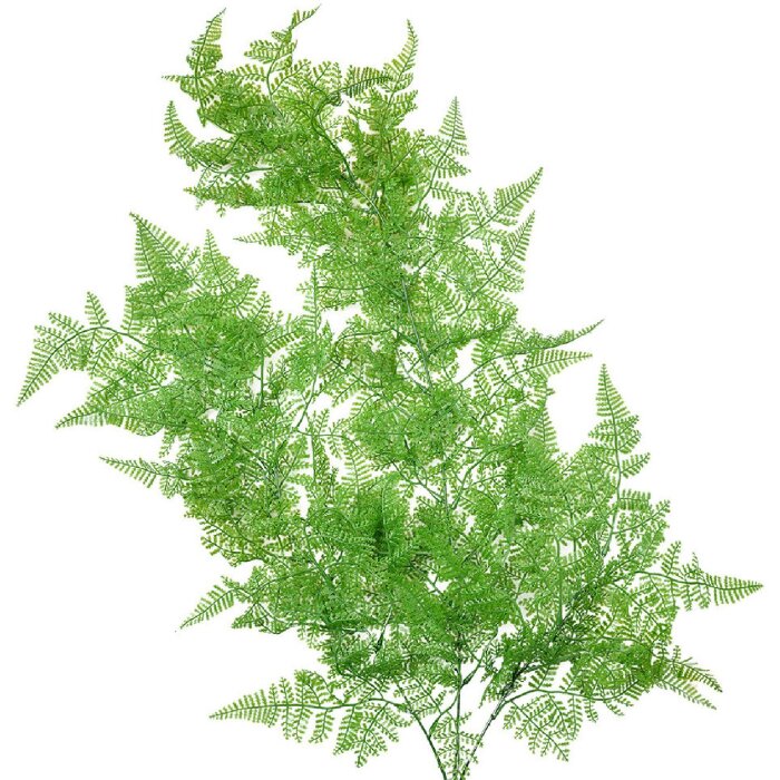 Clayre & Eef 5PL0083 Ramură decorativă verde ferigă 10x5x80 cm