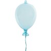 Clayre & Eef 6GL4438 Balon suspendat de decorare albastru Ø 7x14 cm