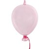 Clayre & Eef 6GL4442 Decorațiune umeraș balon roz Ø 14x21 cm