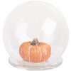 Clayre & Eef 6GL4445 Borcan clopot din sticlă Ø 12x12 cm Transparent