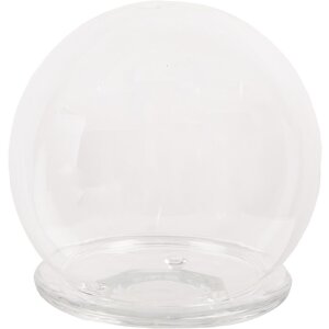 Clayre & Eef 6GL4446 Clopot de sticlă transparent...