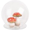 Clayre & Eef 6GL4446 Clopot de sticlă transparent Ø 15x16 cm