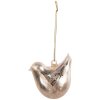 Clayre & Eef 6GL4454 Decorațiune suspendată Bird Gold 7x4x6 cm