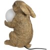 Clayre & Eef 6LMP790 Lampă de masă Bunny Gold G9 max 60W 27x19x35 cm