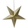 Clayre & Eef 6PA0512M Decorațiune Star Gold 45x15x45 cm