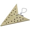 Clayre & Eef 6PA0512M Decorațiune Star Gold 45x15x45 cm