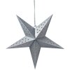 Clayre & Eef 6PA0512MZI Decorațiune Star Silver 45x15x45 cm