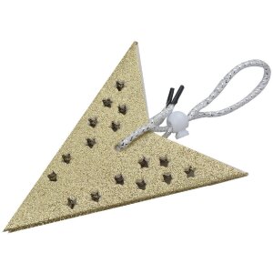 Clayre & Eef 6PA0512S Decorațiune Star Gold 30x10x30 cm