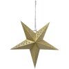 Clayre & Eef 6PA0512S Decorațiune Star Gold 30x10x30 cm