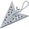 Clayre & Eef 6PA0512SZI Decorațiune Star Silver 30x10x30 cm