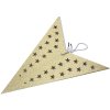 Clayre & Eef 6PA0512XL Decorațiune Star Gold 90x20x90 cm