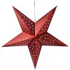 Clayre & Eef 6PA0512XLR Decorațiune Star Red 90x20x90 cm