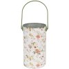 Clayre & Eef 6Y5511L Găleată decorativă cu model floral Ø 19x27 cm