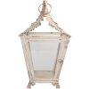 Clayre & Eef 6Y5585 Lanternă bej 26x26x47 cm fier antic sticlă