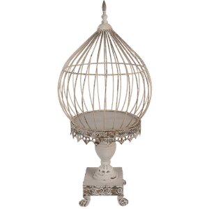 Clayre & Eef 6Y5590 Decorațiune Birdcage Bej Ø...