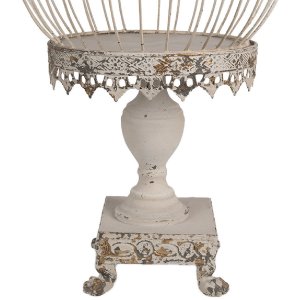 Clayre & Eef 6Y5590 Decorațiune Birdcage Bej Ø...