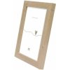 Deknudt cadru din lemn lemn natural S45SH lumina inchisa 10x15 cm la 70x100 cm profil bloc