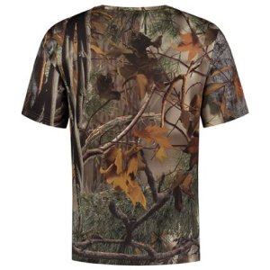 Stealth Gear tricou cu mânecă scurtă camo pădure imprimare dimensiune M