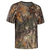 Stealth Gear tricou cu mânecă scurtă camo pădure imprimare dimensiune M