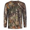 Stealth Gear tricou cu mânecă lungă Camo Forest Print dimensiune S