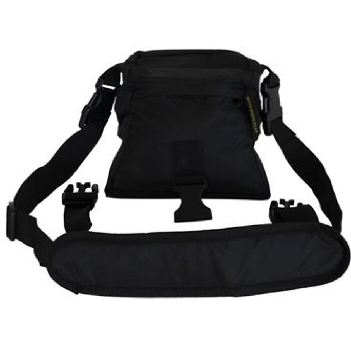 Buteo Photo Gear sac de fasole 1 model șa negru cu curea de umăr