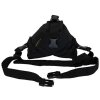 Buteo Photo Gear sac de fasole 1 model șa negru cu curea de umăr