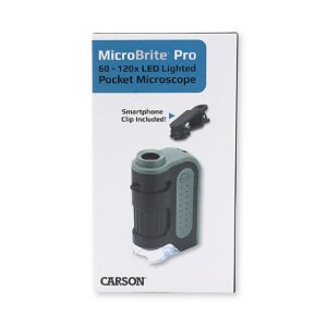 Carson MM-300 MicroBrite Plus microscop portabil 60-120x cu adaptor pentru smartphone