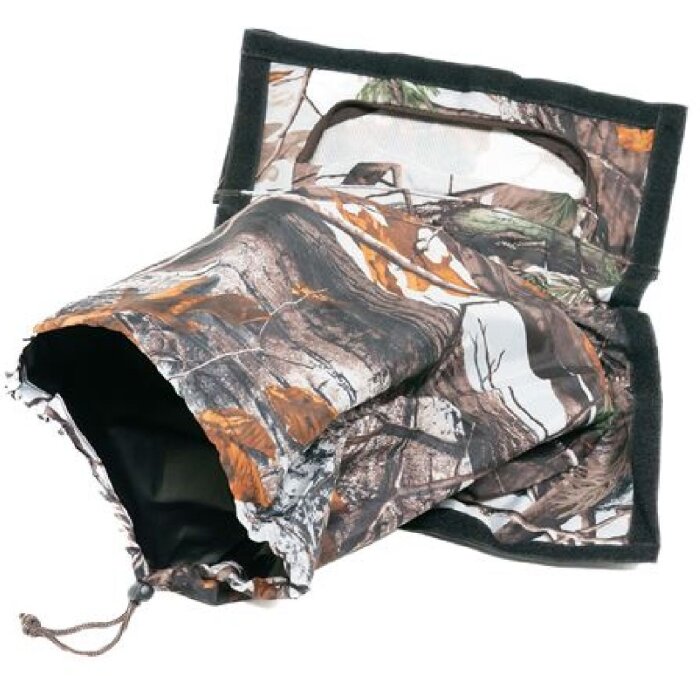 Buteo Photo Gear snoot / protecție lentile zăpadă pentru cort camuflaj