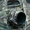 Buteo Photo Gear snoot / capac de obiectiv verde pentru cort camuflaj