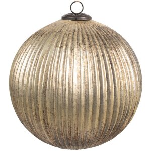 Clayre & Eef 6GL4549XL Pom de Crăciun Bauble aurit...