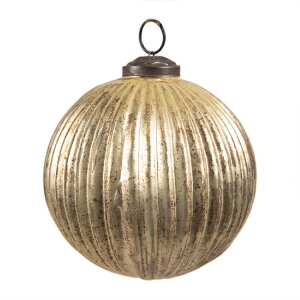 Clayre & Eef 6GL4549XS Pom de Crăciun Bauble aurit...