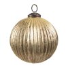 Clayre & Eef 6GL4549XS Pom de Crăciun Bauble aurit Ø 8x8 cm Stil clasic