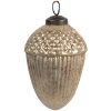 Clayre & Eef 6GL4550L Pom de Crăciun Bauble Gold colorat Brown Ø 10x13 cm Stil clasic