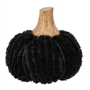 Clayre & Eef 65397 Dovleac decorativ negru Ø...