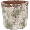 Clayre & Eef 6TE0526XL Ghiveci de flori teracotă bej Ø 18x16 cm Stil rustic