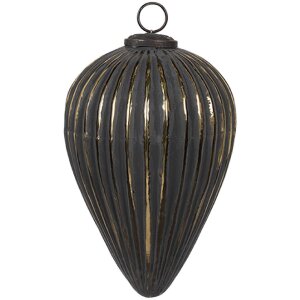 Clayre & Eef 6GL4526M Pom de Crăciun Bauble negru...