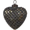 Clayre & Eef 6GL4529L Pom de Crăciun Bauble aur negru 10x4x11 cm