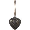 Clayre & Eef 6GL4529L Pom de Crăciun Bauble aur negru 10x4x11 cm