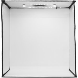 Hama Mobile Mini Photo Studio ToGo cutie foto pliabilă LED inel de lumină 50x50cm