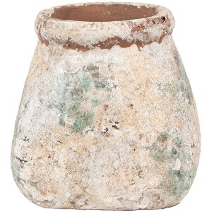 Clayre & Eef 6TE0532M Ghiveci de flori 14x14x13 cm