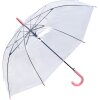 Juleeze JZUM0079P Umbrelă transparentă roz 56 cm