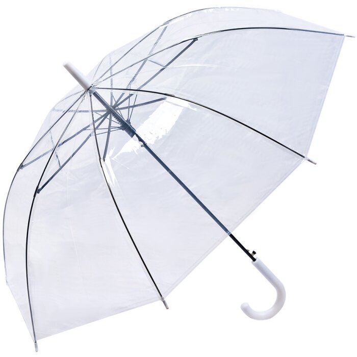 Juleeze JZUM0079W Umbrelă 56 cm alb transparent