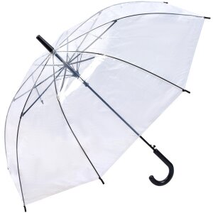 Juleeze JZUM0079Z Umbrelă transparentă neagră 56 cm