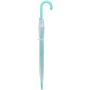 Juleeze JZUM0080GR Umbrelă transparentă 58 cm verde